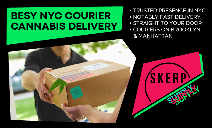 Best NYC Courier Cannabis Delivery Skerp Supply