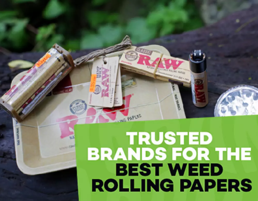 trusted brands for the best weed rolling papers