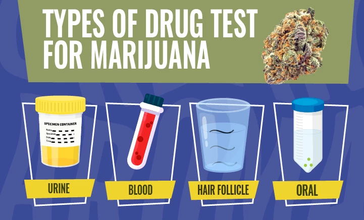 types of grug test for marijuana